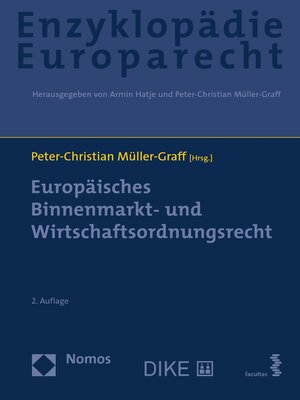 cover image of Europäisches Binnenmarkt- und Wirtschaftsordnungsrecht